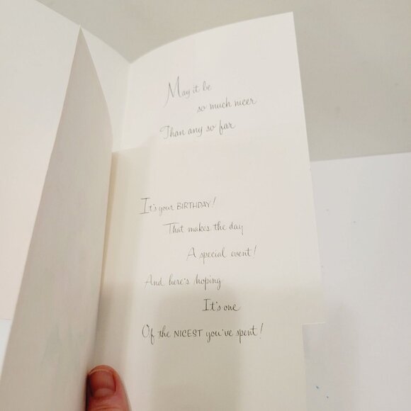 Vtg 8 70's Floral Multi Color Metropolitan Happy Birthday Greeting Cards CLEAN - Picture 7 of 9